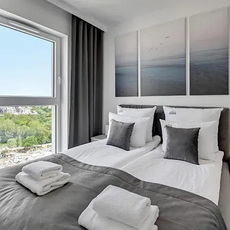 Sea View Letnica Tower & Sea View By Downtown Apartments Danzig Exterior foto