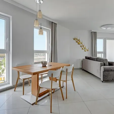 Sea View Letnica Tower & Sea View By Downtown Apartments Danzig Exterior foto